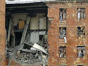 Взорванный дом. Фото Анатолий Морковкин