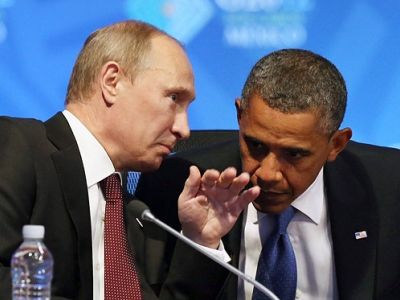 Путин и Обама. Фото: obozrevatel.com 