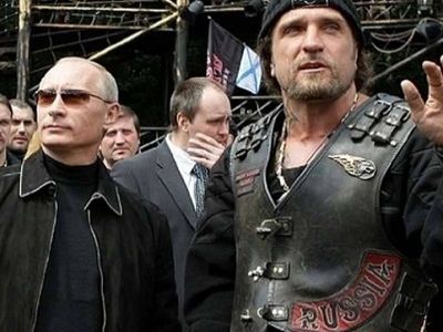 Путин и Залдостанов, один из лидеров "Антимайдана"