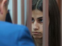Ангелина Хачатурян в зале Басманного суда. Сентябрь 2018 года. Фото: Анна Артемьева / 