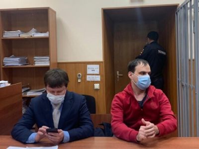 Дмитрий Барановский (справа). Фото: Агентство "Москва"/пресс-служба Басманного суда