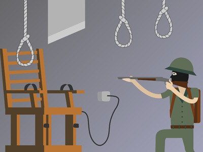 Смертная казнь. Иллюстрация: право.ru